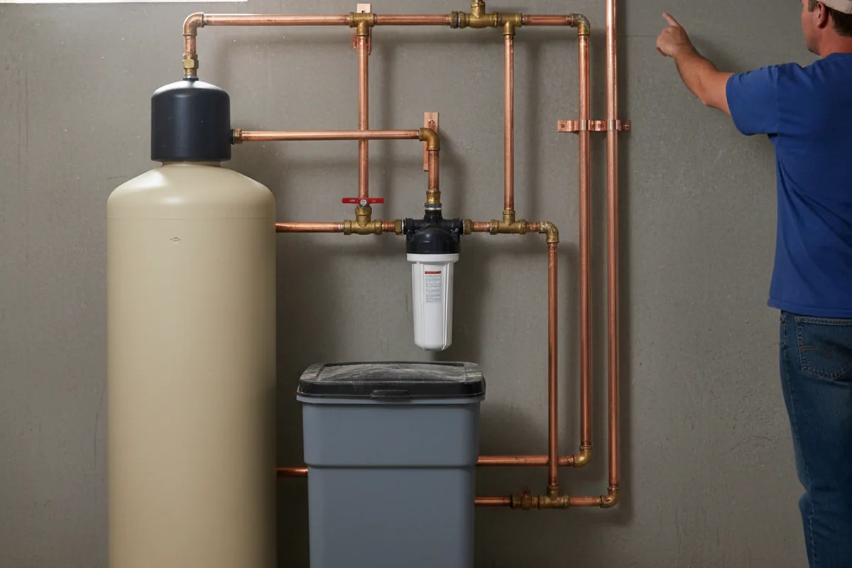 Whole-house water treatment system installed in Bradenville